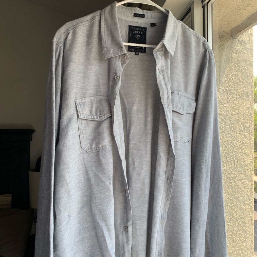 Guess Button-Up